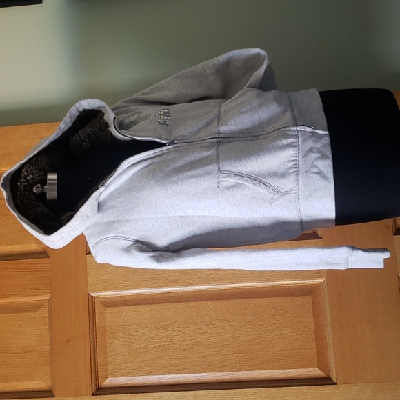 Victoria's Secret PINK Faux Fur Lined Zip Up Hoodie - Picture 5 of 12